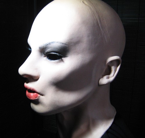 Latexmaske emilia wimpern - latexmaske,