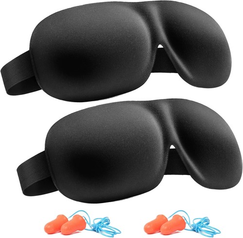 Schlafmaske für männer - schlafmaske, 3d