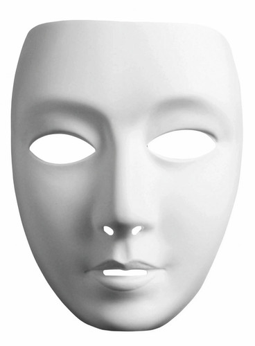Neutralmaske gesicht frau - frau,