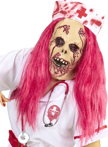 Horror krankenschwester maske - horror,