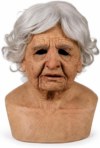 Halloween maske alte - halloween, frau