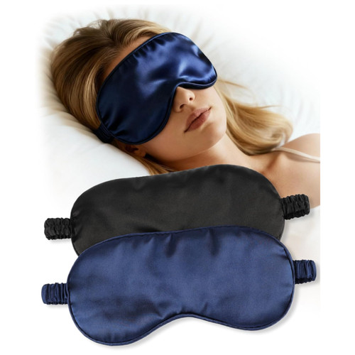 Schlafmaske augenmaske seide - seide, 2