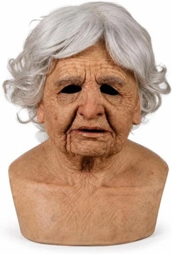 Halloween maske alter - maske,, frau