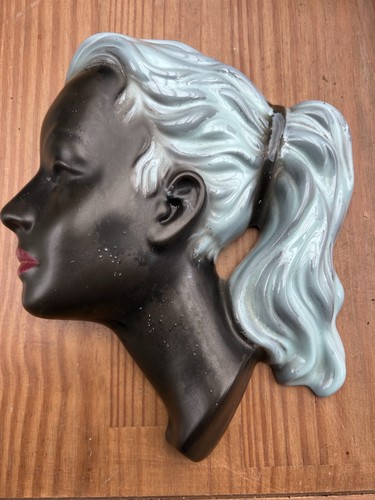 Vintage wandmaske keramik - vintage,
