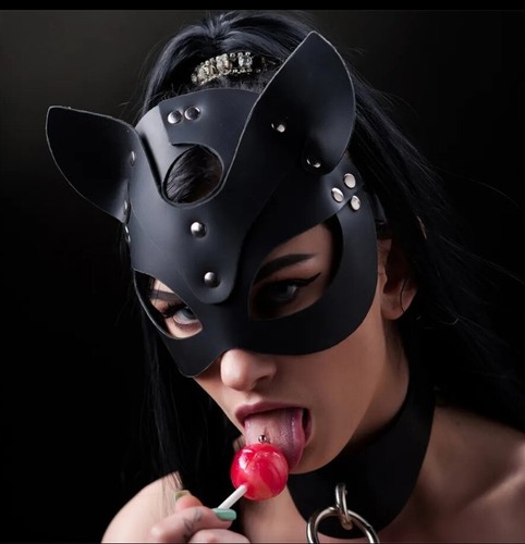 Neu gesicht katze - neu, ledermaske