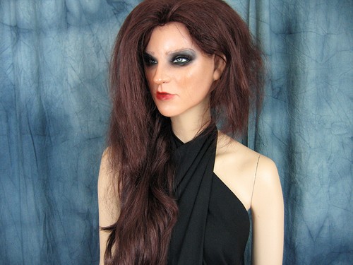 Latexmaske kira wimpern - latexmaske,