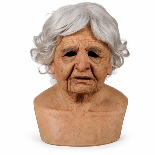 Halloween maske alter frau - maske,,