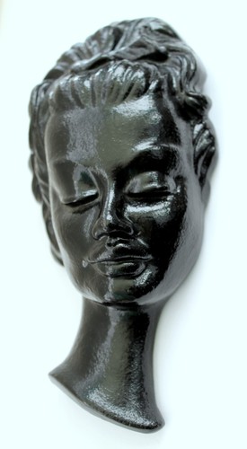 Wandmaske frauenkopf maske - wandmaske,,