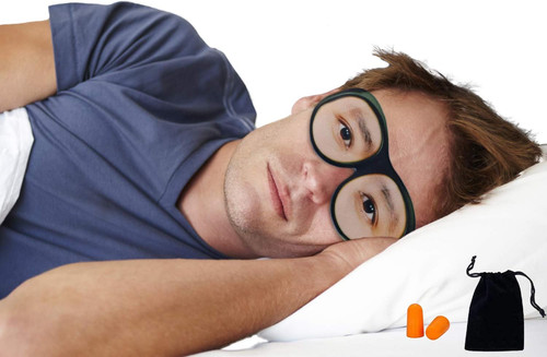 Schlafmaske mit augen - schlafmaske, –