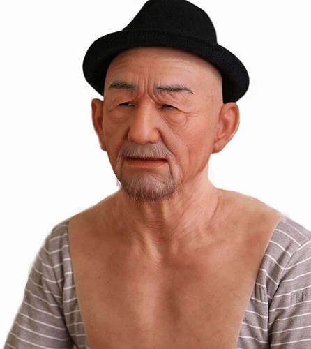 Realistische silikon maske - silikon,