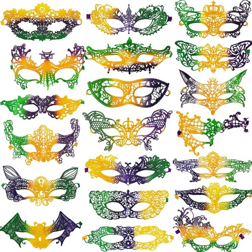 Venezianische spitzenmasken - spitzenmasken, 20