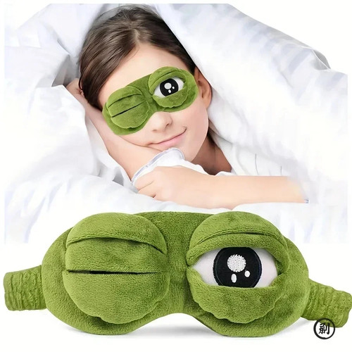 Frosch schlafmaske - frosch,