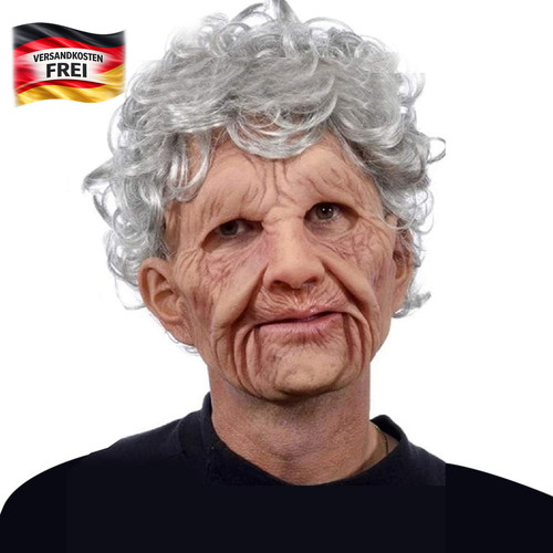Alte frau maske - maske, gruselig