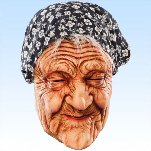Omamaske maske uralte frau oma - maske,