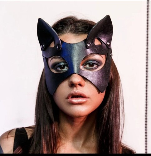 Neu gesicht katze ledermaske - gesicht,