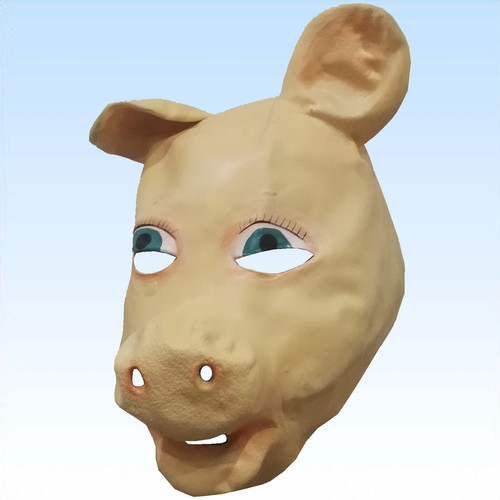 Maske niedliches schwein frau - niedliches,